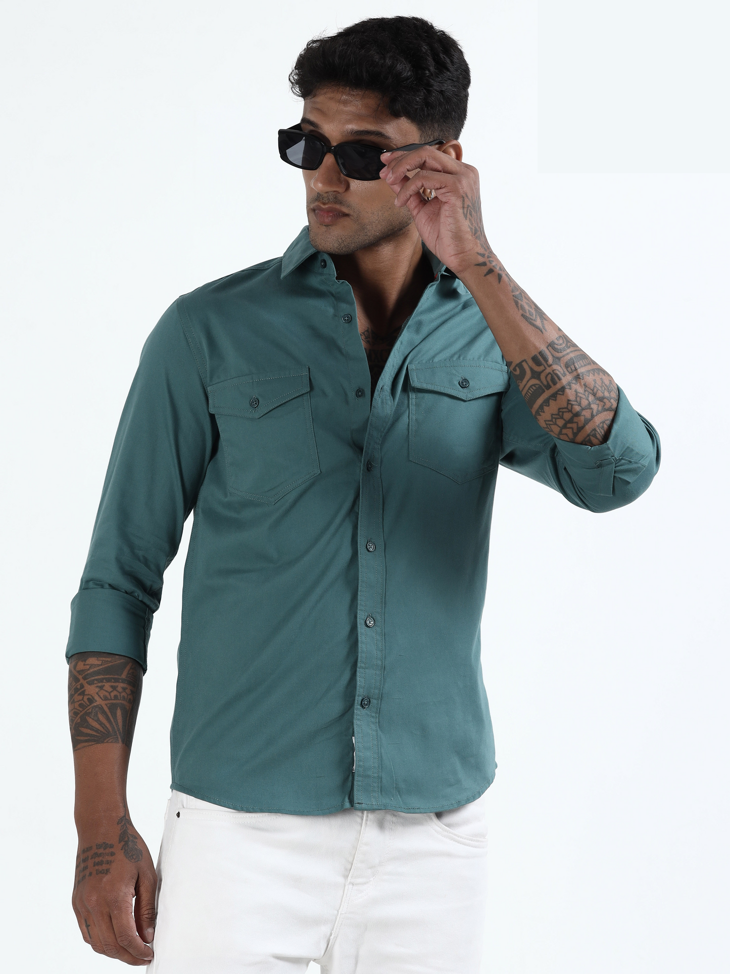 Mark Smith Men's Casual Double pocket flap style