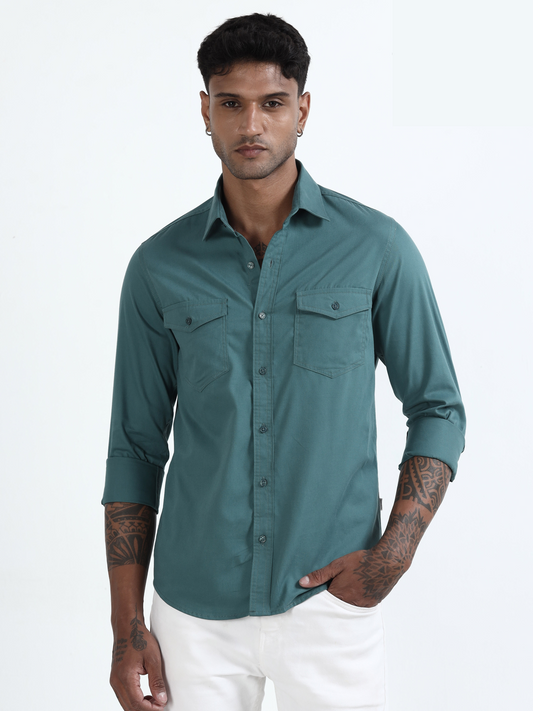 Mark Smith Men'sĀ Casual Double pocket flap style