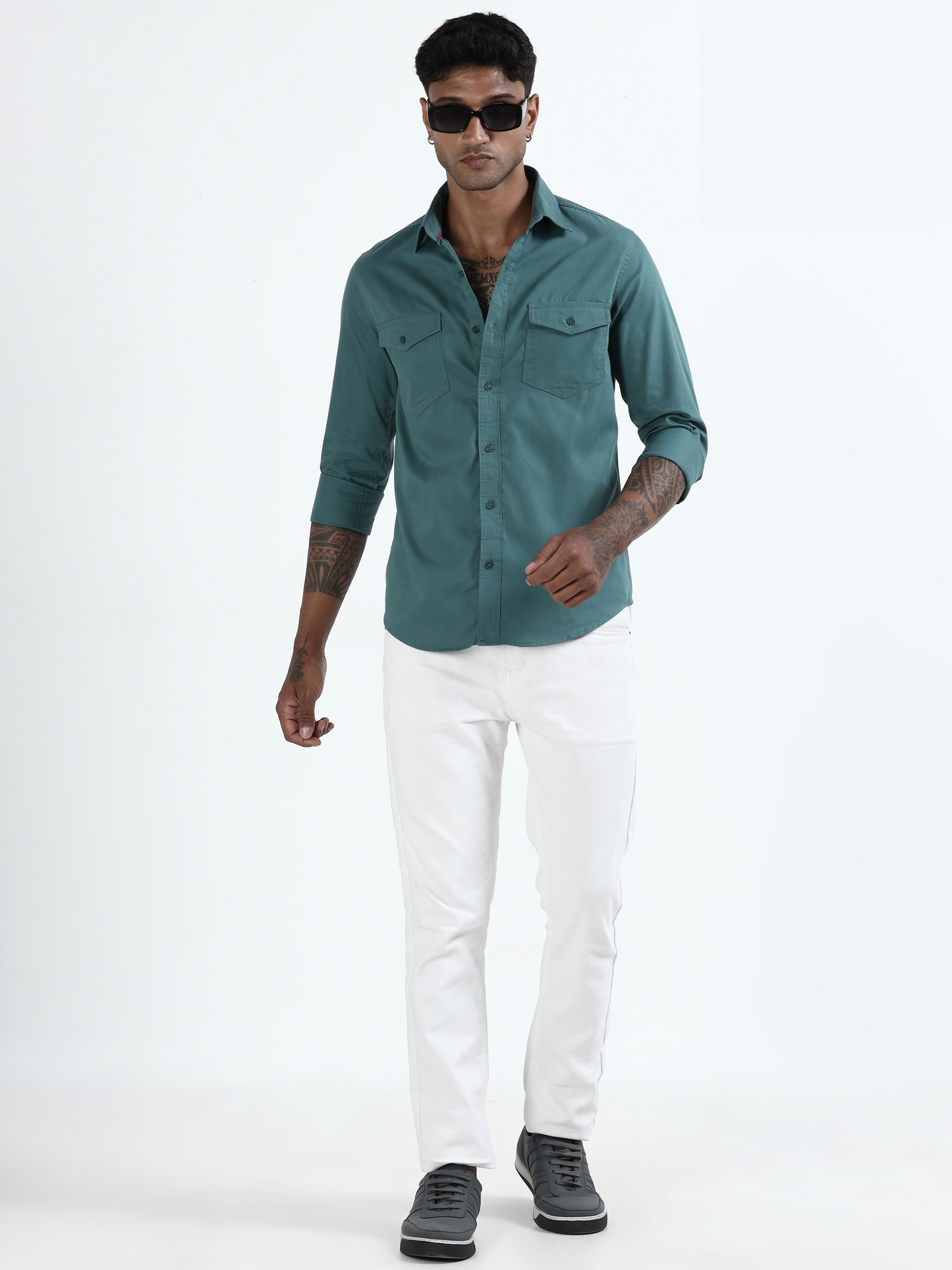 Mark Smith Men's Casual Double pocket flap style