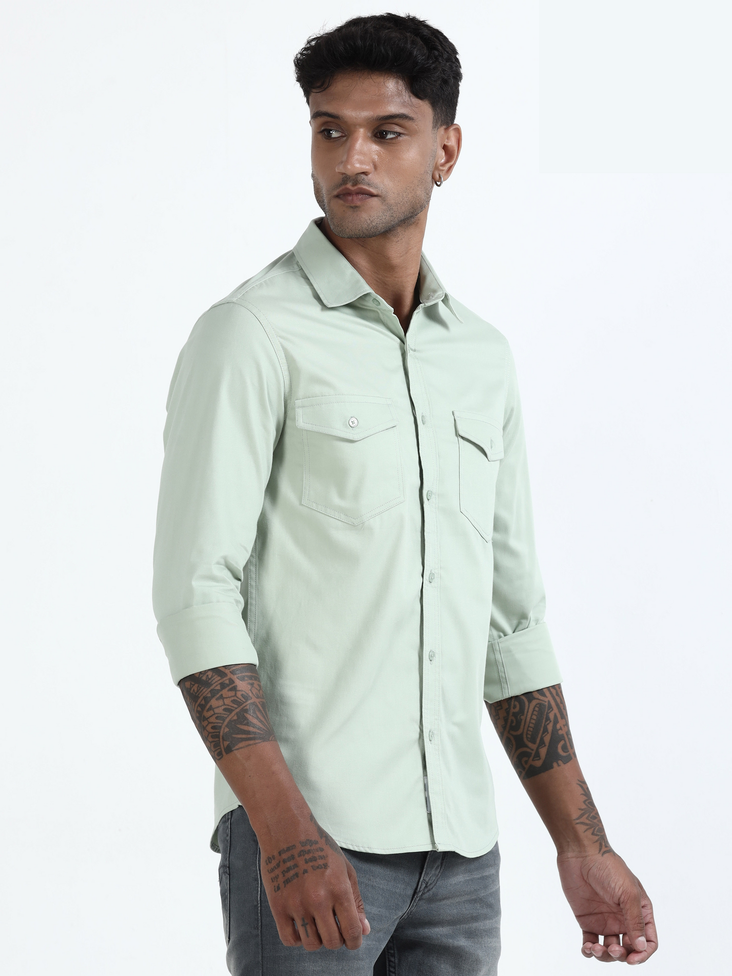 Mark Smith Men's Casual Double pocket flap style,