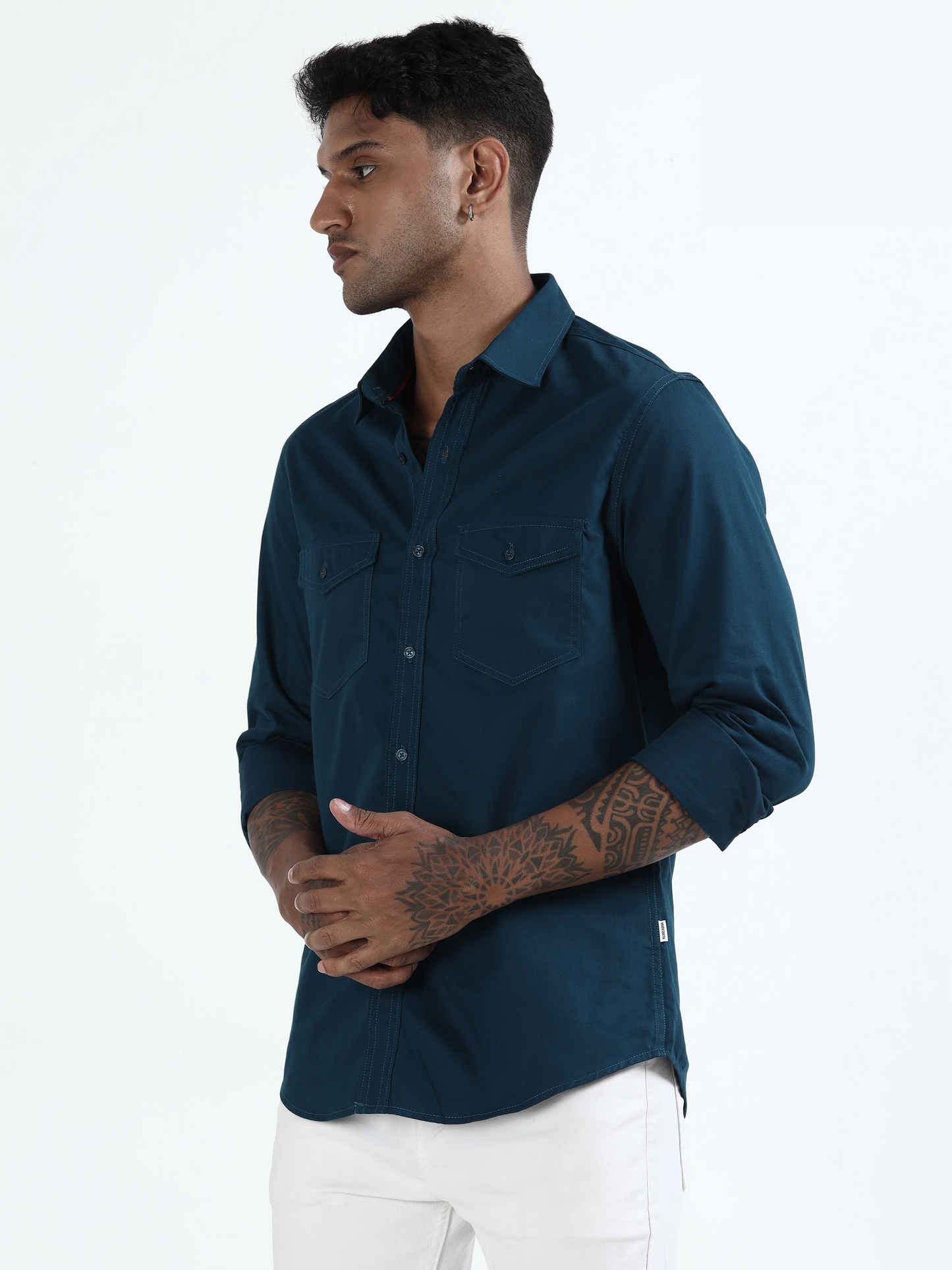 Mark Smith Men's Casual Double pocket flap style