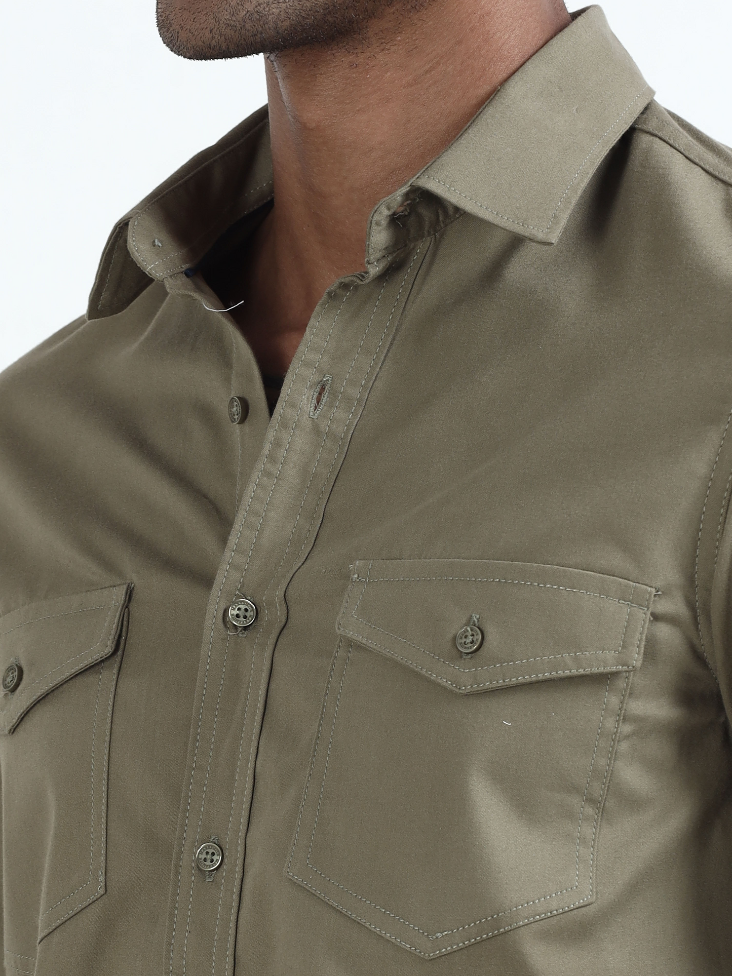 Mark Smith Men's Casual Double pocket flap style
