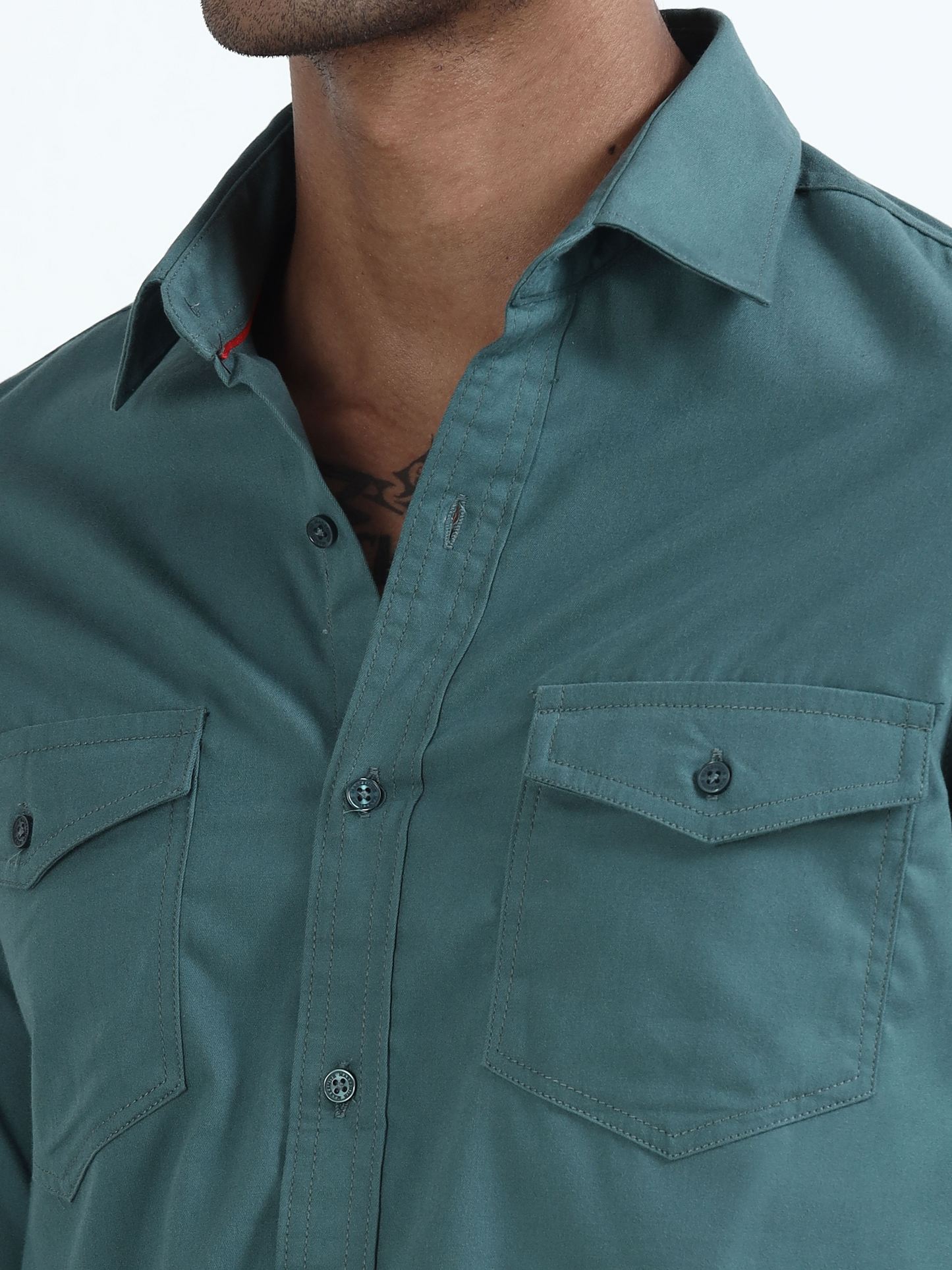 Mark Smith Men's Casual Double pocket flap style
