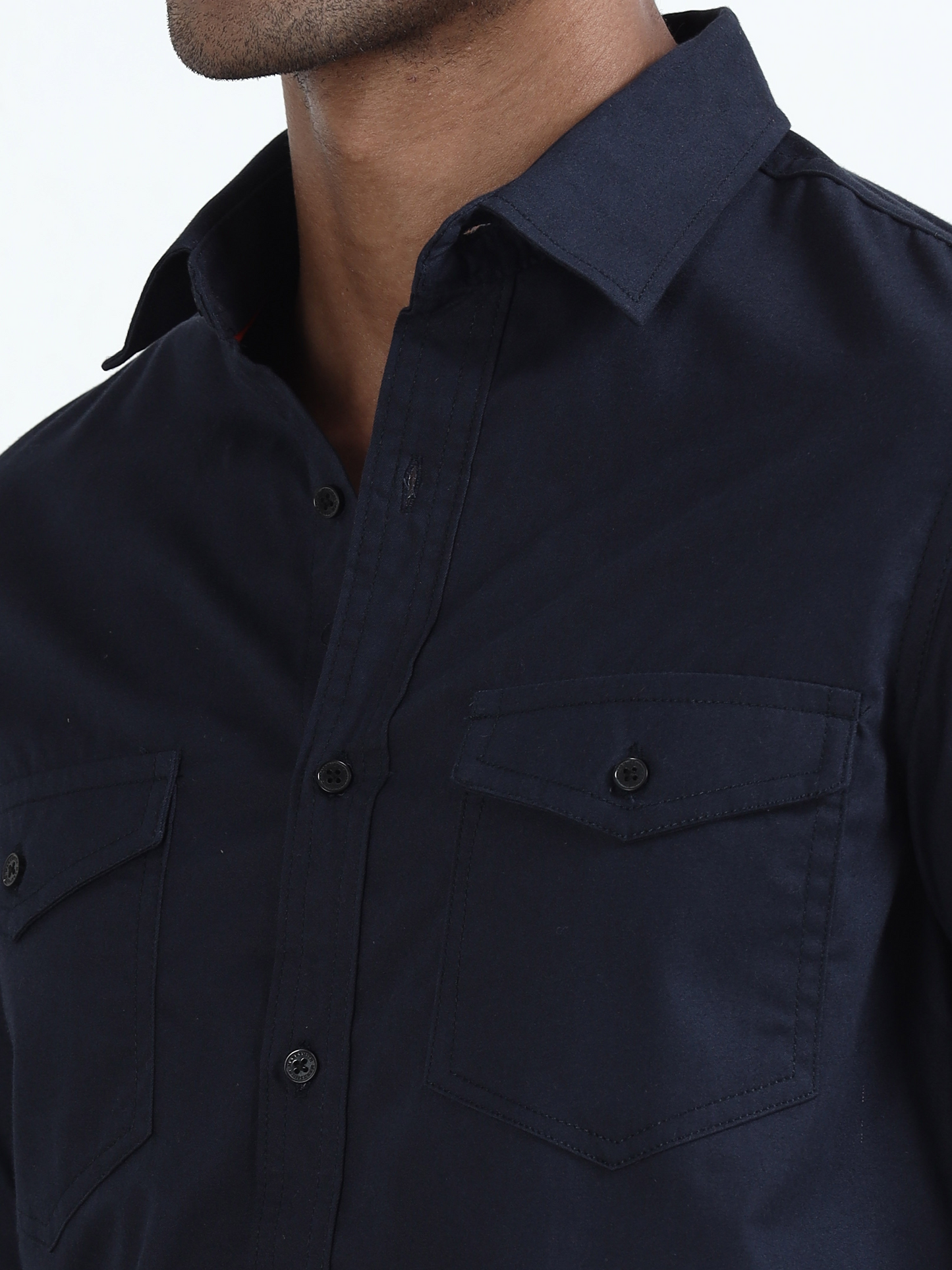 Mark Smith Men's Casual Double pocket flap style