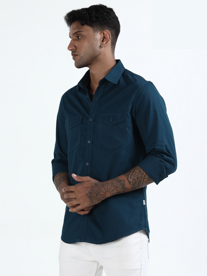 Mark Smith Men's Casual Double pocket flap style